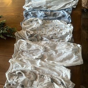 8 0-3 infant sleep gowns